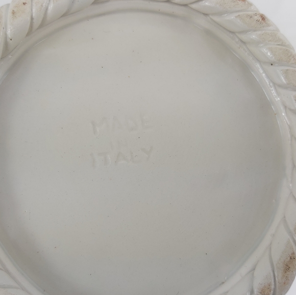 - Ceramic Latice woven planter made in Italy (Z13) - Picture 3 of 9